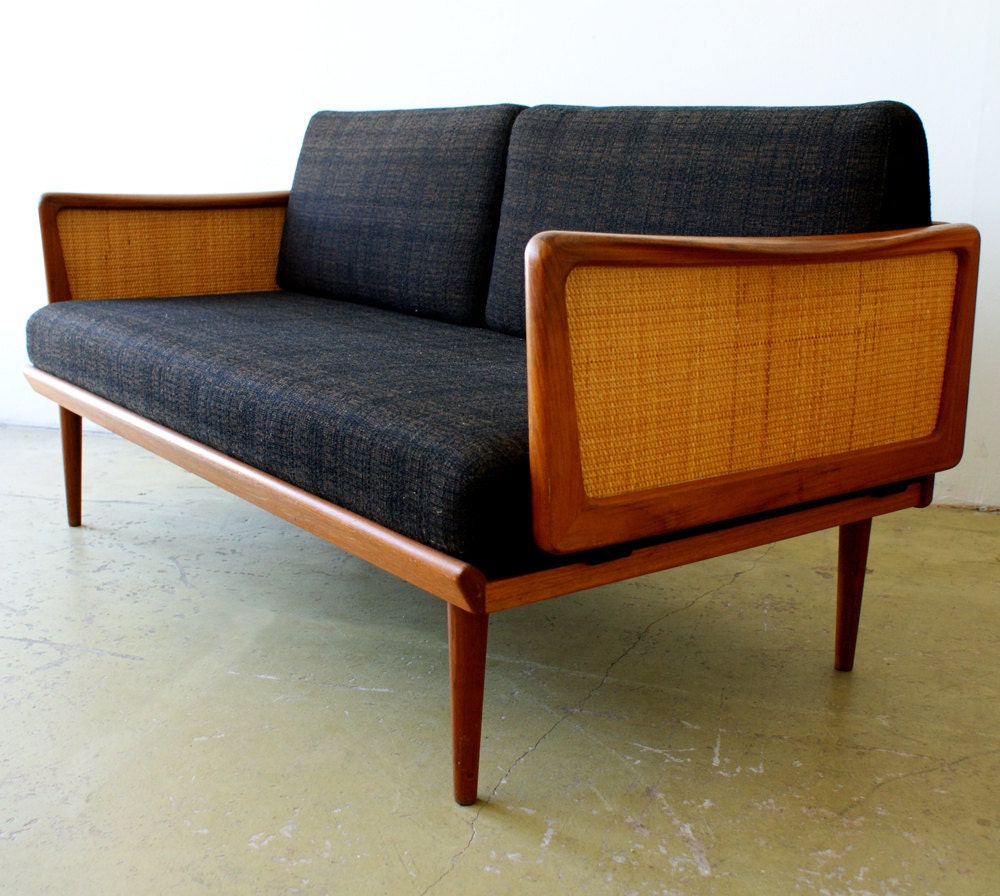 Vintage Peter Hvidt for France and Sons John Stuart Danish Modern Daybed Sofa