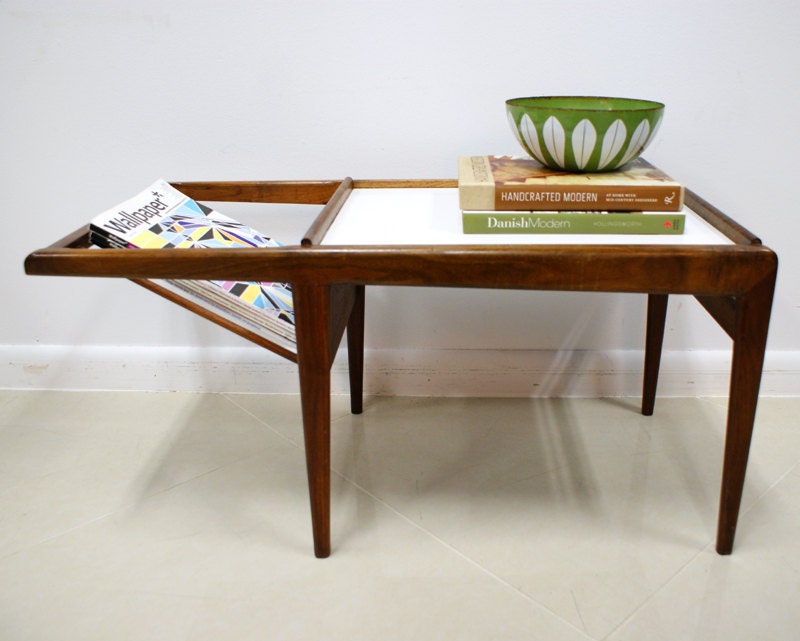 Danish Modern Magazine Table Mid Century Modern