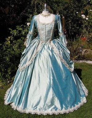 Sophie Gown- Silk Fantasy Marie Antoinette or Renaissance Gown