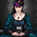 Gothic Marie Antoinette Peacock Fantasy Gown Costume Custom