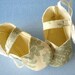 Mary Jane Sewing Pattern - Simple Mary Jane Baby Shoes - Booties with Ribbon Ties PDF ePattern
