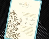 Fall Wedding Invitation