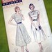 1951 Vintage Sewing Pattern - DRESS High Bodice Yoke - Butterick 5642 / Size 14