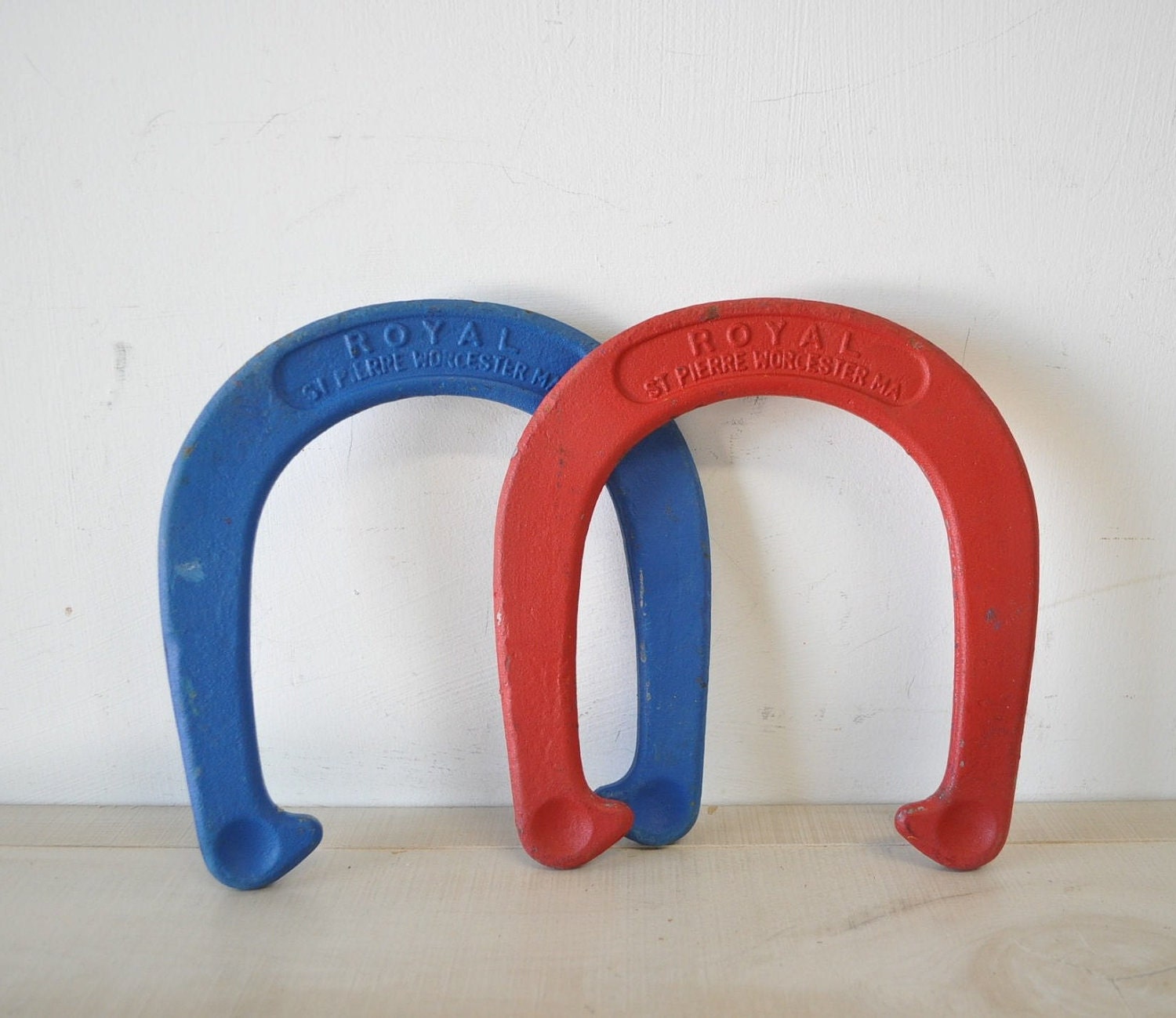 Lucky vintage horseshoes