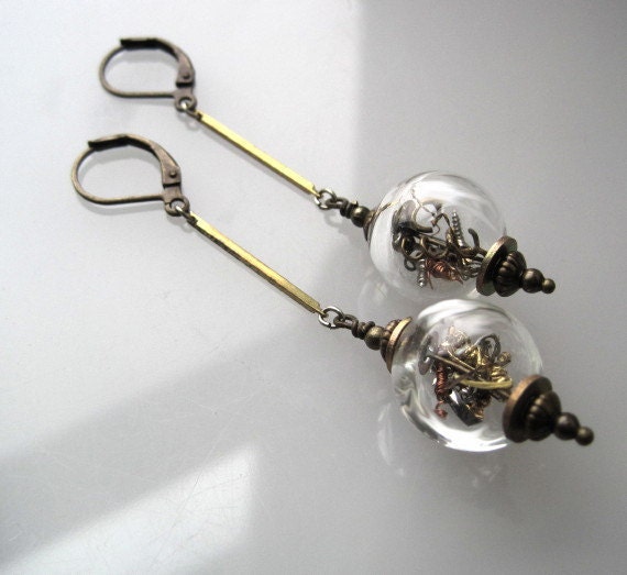 Time Bubble Earrings
