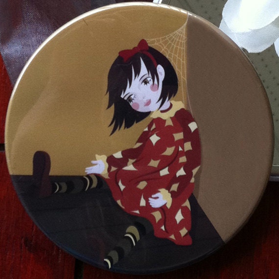 Rag Doll Pocket Mirror