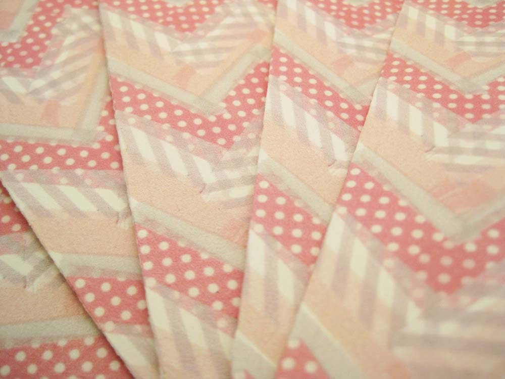 Chevron Stripe note card