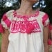 Embroidered Peasant Boho Dress