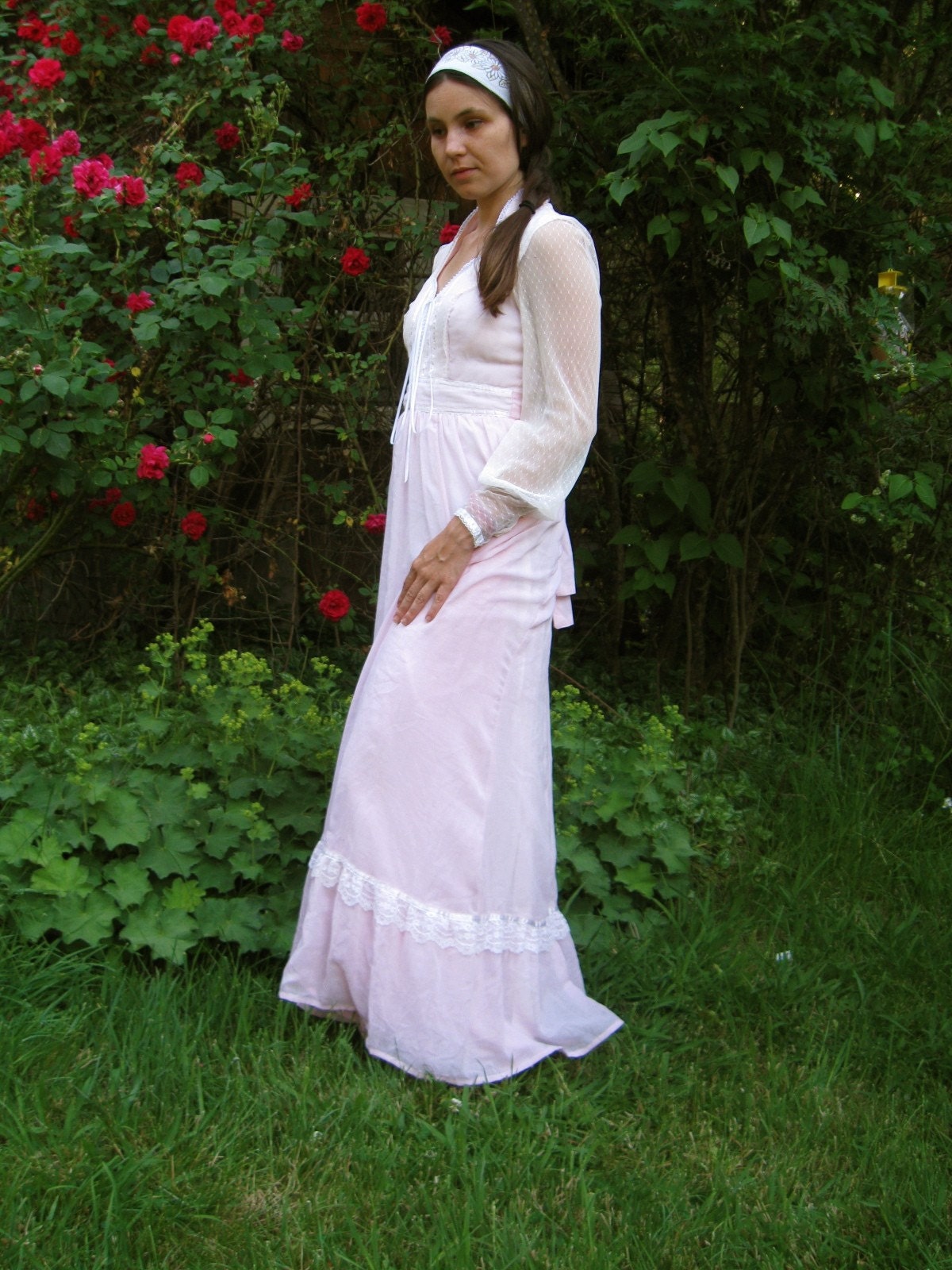 Pink GUNNE SAX LACE and Satin XS/S