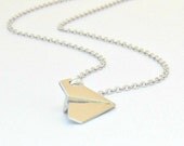 Paper Airplane Necklace, One Direction Inspired, Harry Styles