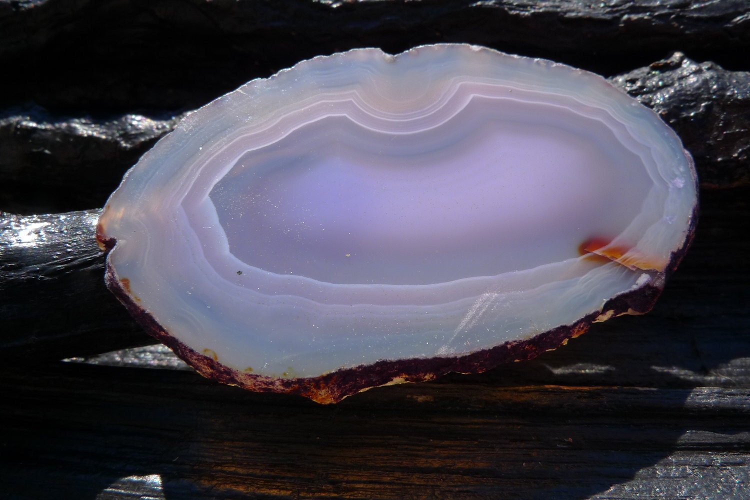 purple agate ring, Brazilian designs