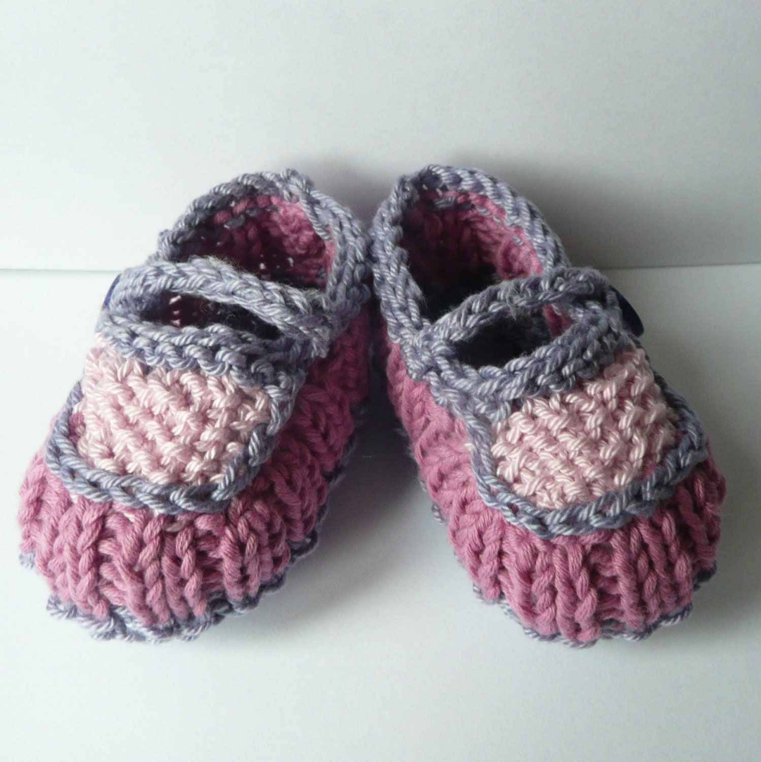 Knitting PATTERN BABY Booties Shoes Beautiful Baby Mary Janes INSTANT Download