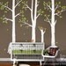 Spring Trees and Birds - Vinyl Wall Decal, Nursery Vinyl Wall Decal, Kids Sticker Baby Room Decor wall decal