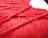 YARN CLEARANCE SALE Debbie Bliss Eco Organic Cotton Aran Yarn - Red 613