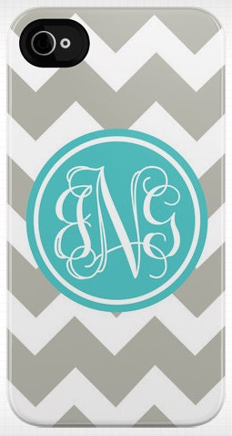 Personalized Chevron iphone case