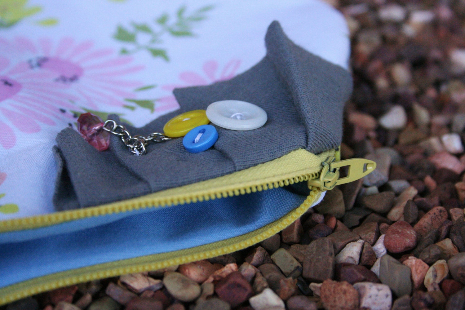 Shaped Zipper Clutch Template- PDF