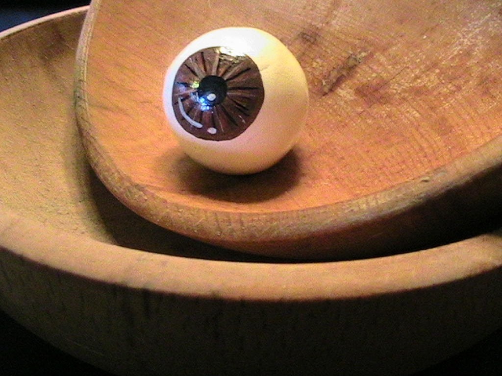 Eeeek Bag o' Eyes Spooky Halloween Decor Bowl Filler Eye Balls Party Favors