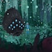 Corrupted Forest Nausicaa miyazaki 5x7 art print