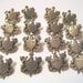 16 Cute Vintage Goldtone Maritime metal buttons