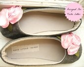 House Shoes, Slippers Women's sizes 6-11- Made to Order Custom Designed For You
