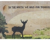 New Hampshire archival print 5x7 inch