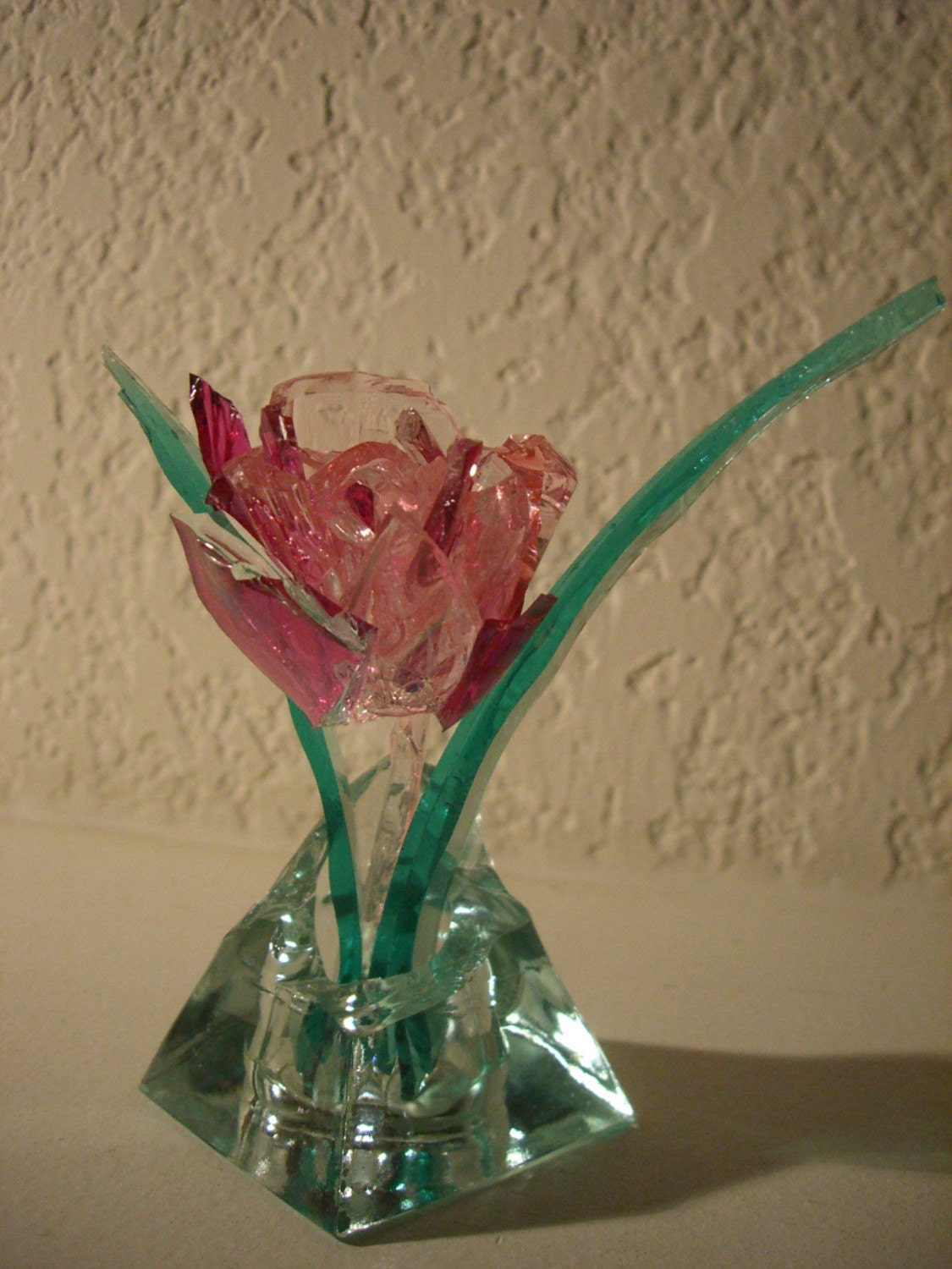 Pink Rose in Vase