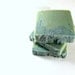 Basil Sage Mint Cold Process Soap Bar - Handmade Soap - Ground Loofah