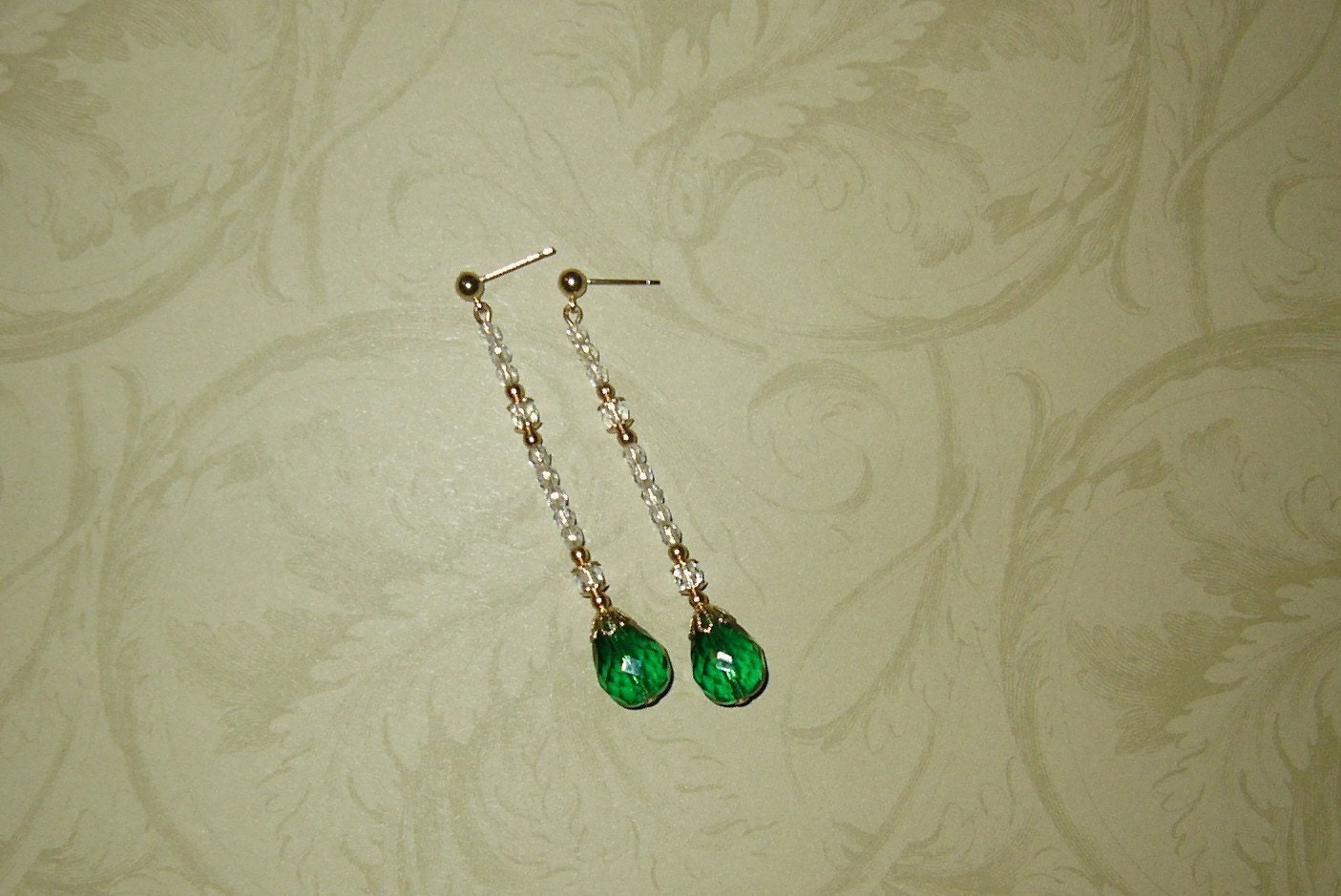 Titanic Jewelry Rose's Jump Earrings by TitanicJewelry on Etsy