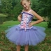 Rapunzel - Tangled - Girls Princess Tutu Dress and Corset Halloween Costume Set Birthday Pageant Size o-10y