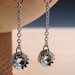 Steampunk Drop Earrings Dangles Hardware Jewelry Long Chain Industrial Hardware Accents