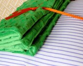 Super Soft MINKY TODDLER pillowcase AND pillow.  you choose fabric color.  minkee chamois plush