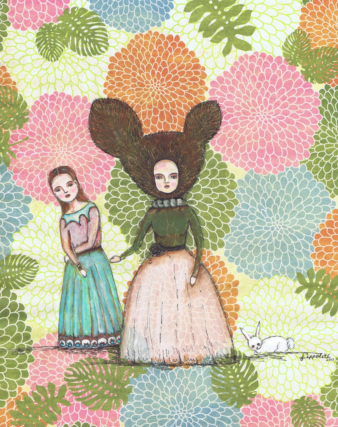 The Ehibitionist... Fine Art Print