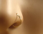Nose Rings 14k Gold Filled Hammered