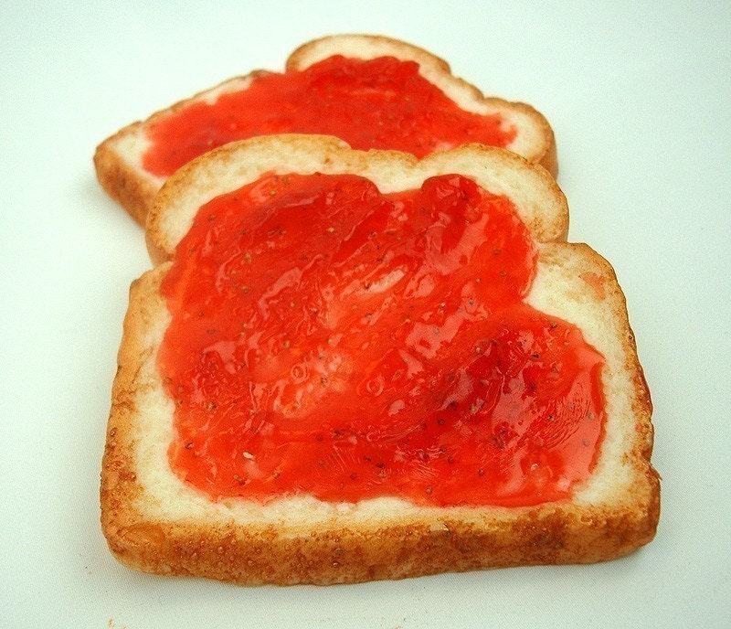 Toast Soap - Strawberry Jam - Goats Milk Soap Bar