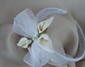 Calla Lily Flower Girl Headband