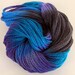 Hand Dyed Worsted Wool Yarn - Ice Blue