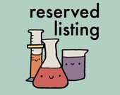 Reserved listing for Hayley