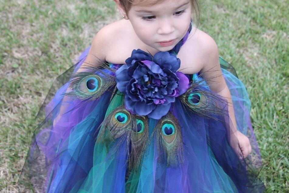 Peacock Tutu - great for pictures
