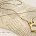 Owl necklace, magnifying glass necklace, Mothers day gift, gold magnifying glass long necklace, owl jewelry necklace