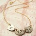 Personalized date necklace, custom graduation date, baby birth date new mom heart necklace, anniversary date