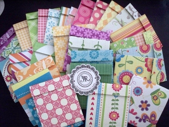 Matchbook Notepads - Mini Notes VARIETY PACK Set of 8 Handmade by Annie42 - AR Creations on Etsy