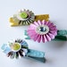 Rosette Clothes Pin Magnets for Photos, Banners, and Office Boards
