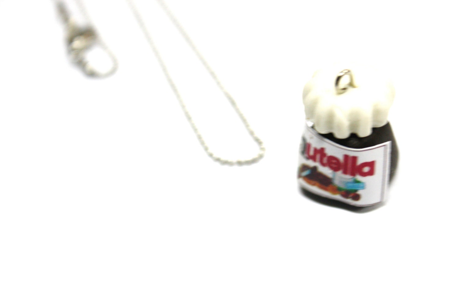 Miniature Polymer Clay Food Jewelry Necklace 1 set