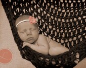 SHIPS TODAY- Chocolate - Infinity - PHOTO Prop - Stork Pouch, Hammock, Lapghan, Baby Wrap and more
