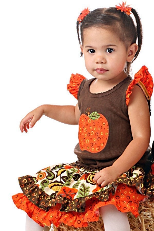 Double Ruffle Twirl Skirt Pattern ebook all sizes infant, toddler, girls, adult