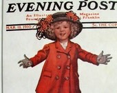 Vintage Journal The Saturday Evening Post Lined Diary