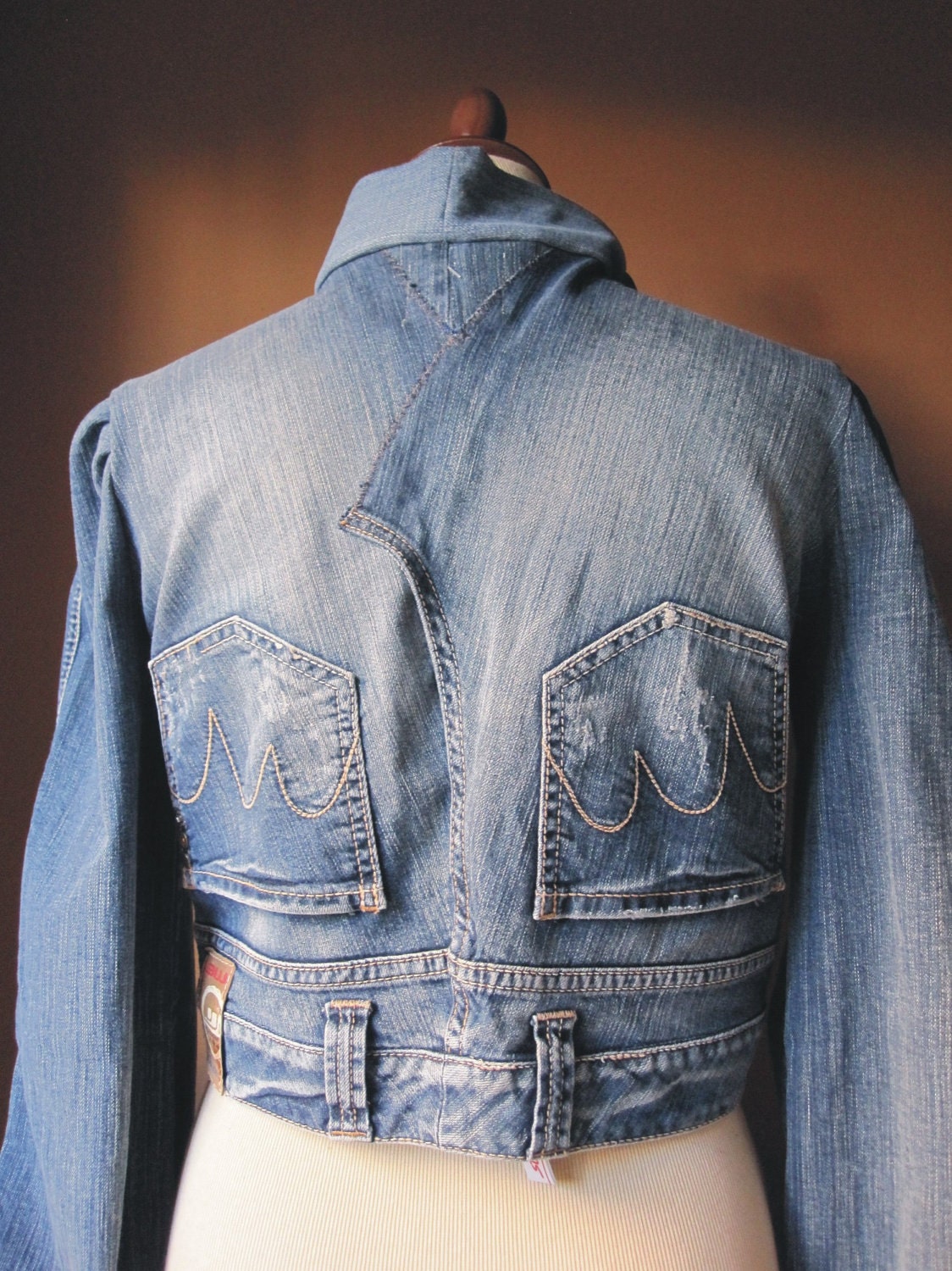Your Ruffle Denim Jacket