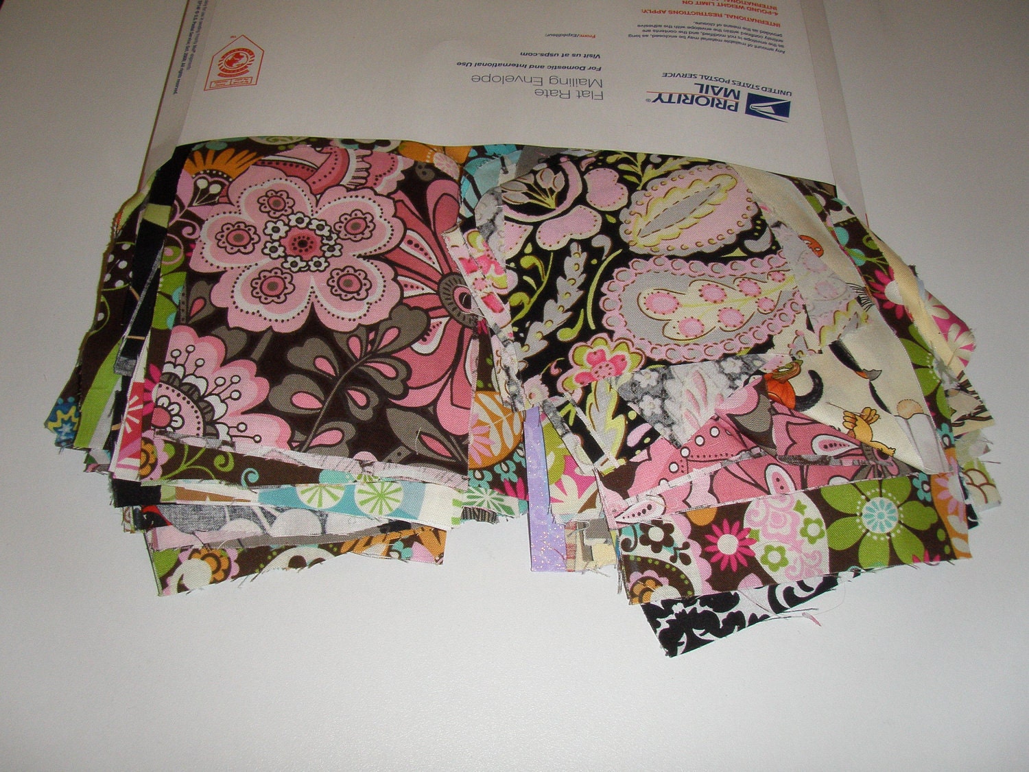 Fabric armhole cutouts quilting, crafts, hair bows, toys doll clothes App. 1 lb 10 oumces