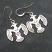 Vintage Sterling Earrings Thunderbird E3086