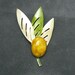 Unique Flower Brooch Robert P4217